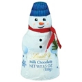 Lindt Milk Chocolate Foiled Snowman 3.5 Oz