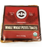 Whole Wheat Organic petite toast