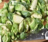 Brussels Sprouts Sliced Cleaned