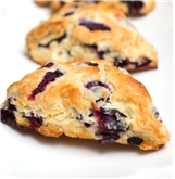 Homemade Blueberry Scone