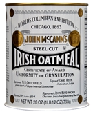 McCann's Steel Cut Oatmeal (28oz)