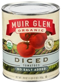 Muir Glen Organic Diced Tomatoes No Salt (28oz)