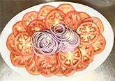 Large Onion & Tomato Platter