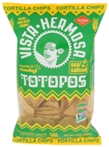 Vista Hermosa Organic Salted Totopos (9oz)