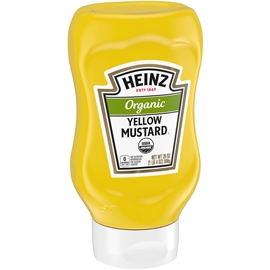 Heinz Organic Yellow Mustard 20oz