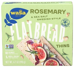 Wasa Crispbread Rosemary &amp; Sea Salt 6.7oz