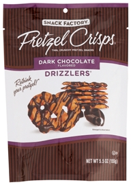 Snack Factory Dark Chocolate Drizzle Pretzel Crisps (5.5oz)