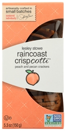 Raincoast Peach Pecan Crispcotti 5.3 OZ