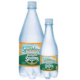 Poland Spring Mandarin Orange Sparkling Water (1L)