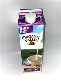 Organic Valley Half &amp; Half Quart