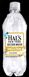 Hal&#39;s Vanilla Creme Seltzer 20 OZ