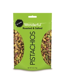 Wonderful Pistachios No Shells Roasted and Salted (6oz)