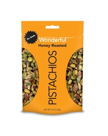 Wonderful Pistachios No Shells Honey Roasted (5.5oz)