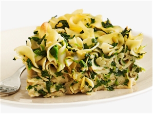 Spinach Noodle Kugel