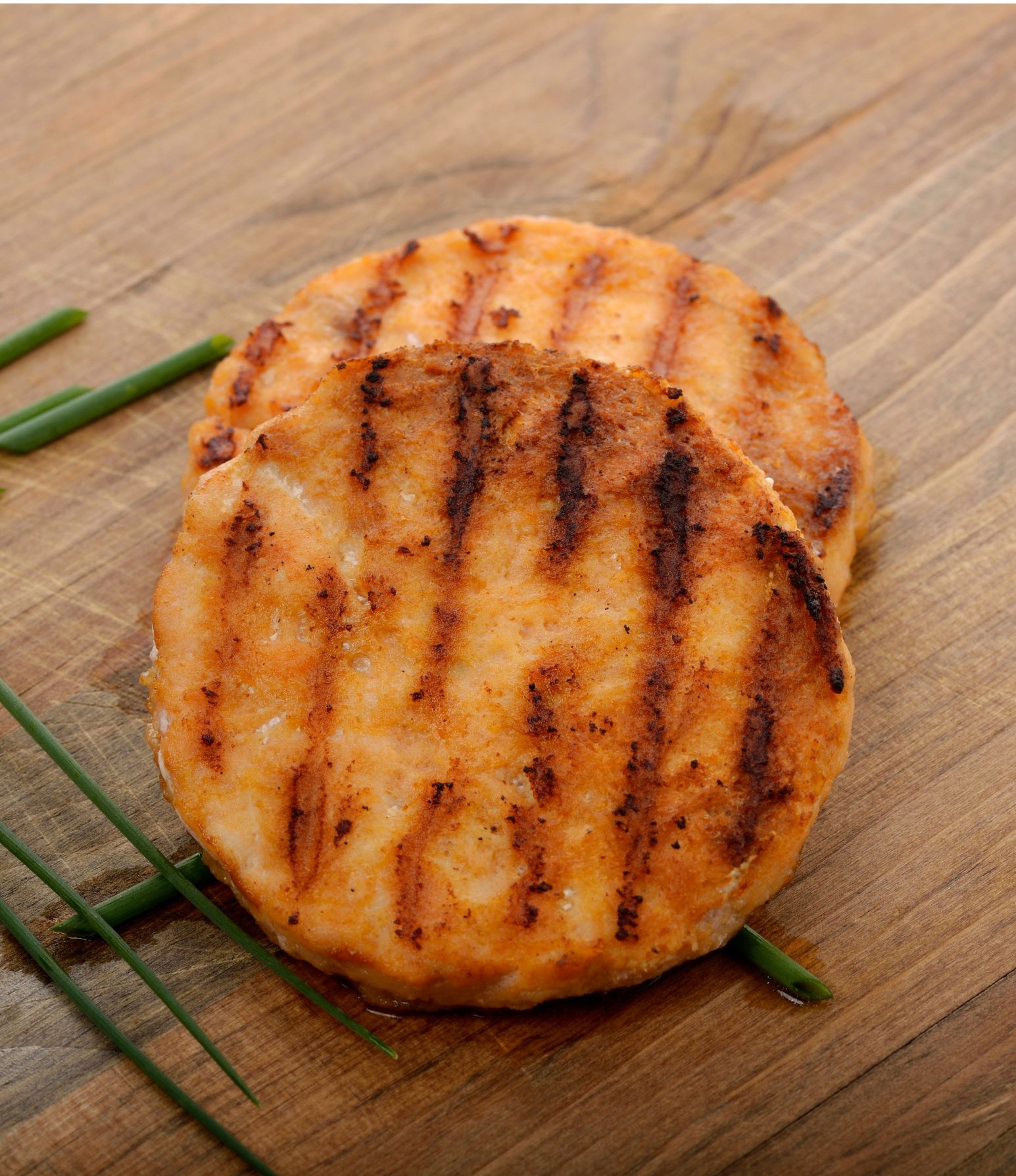 Cooked Salmon Burger