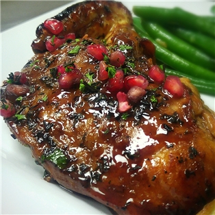 French Cut Chicken Breast With Rosemary &amp; Pomegran FR ABHF