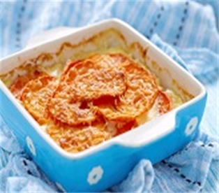 Sweet Potato Au Gratin