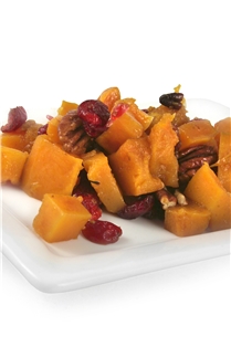 Roasted Butternut Squash With Pecan And Cranberry