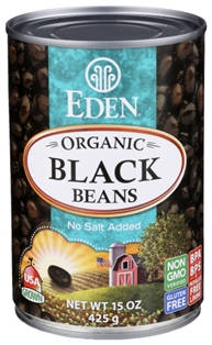 Eden Organic Black Beans (15oz)