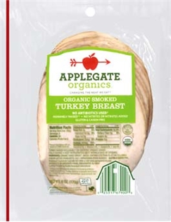 Applegate Organic Smoked Turkey (6oz.)