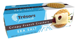 Tresors Crackers Sea Salt (3.3oz)