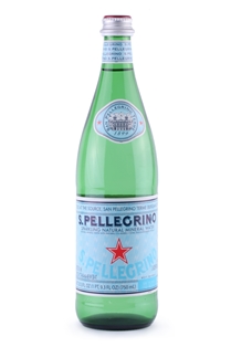 San Pellegrino Water 33.8Oz Glass