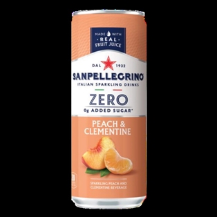 San Pellegrino Peach &amp; Clementine Zero (11.15oz)