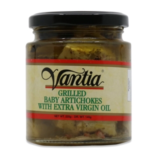 Vantia Artichokes Grilled Baby with Extra Virgin Olive Oil  8oz