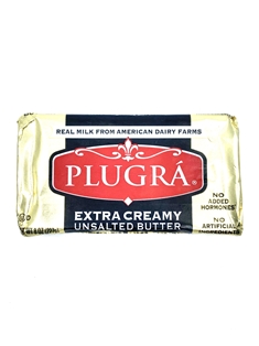 Plugra Extra Creamy Unsalted Butter (2 stick)