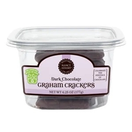 Nancy Adams Dark Chocolate Graham Crackers 6.25 OZ