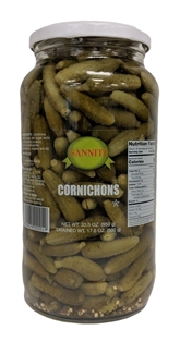 Sanniti Cornichons (12.3oz)