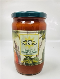 A&amp;V TOMATO &amp; BASIL SAUCE (680g)