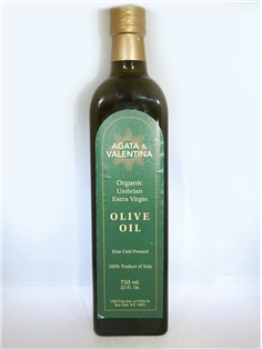 A&amp;V Organic Umbrian Extra Virgin Olive Oil (25 oz)