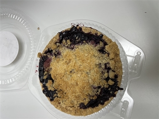 Blueberry Crumb Pie 6&quot;