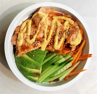 Salmon Donburi Bowl