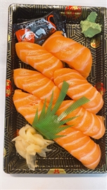 Organic Salmon Nigiri 7Pc