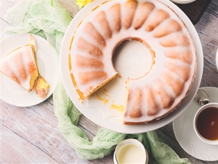 Yogurt Orange Iced Bundt