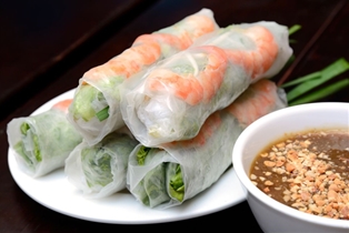 Seafood Summer Roll (9Pc)