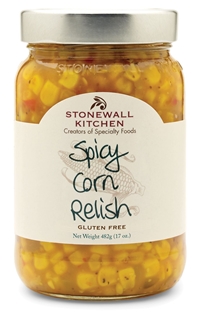 Salsa Spicy Corn Relish Stonewall Kitchen 17oz