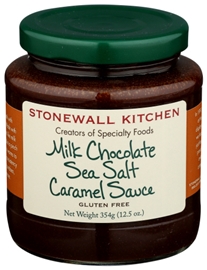 Stonewall Milk Chocolate Sea Salt Caramel Sauce 12.5 OZ