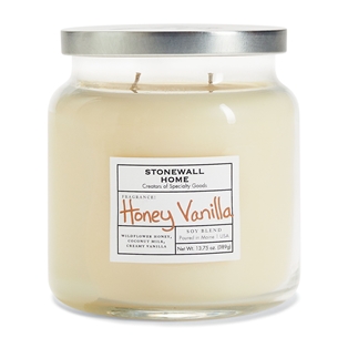 Candles Honey Vanilla Stonewall 13.75oz