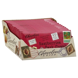 Chocolove Dark Chocolate Raspberry (3.2Oz)