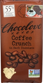 Chocolove Dark Chocolate Coffee Crunch (3.2Oz)