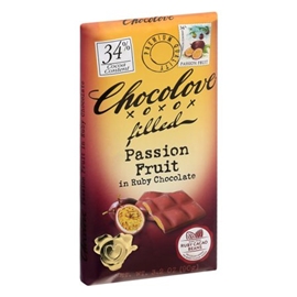 Chocolove Passion Fruit In Ruby Chocolate (3.2Oz)