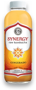 GT ORGANIC GINGERADE KOMBUCHA