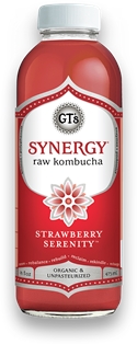 GT ORGANIC STRAWBERRY SERENITY KOMBUCHA