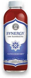 GT ORGANIC GINGERBERRY KOMBUCHA