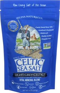 Celtic Sea Salt Sea Salt Light Grey Pouch 8oz