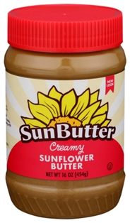 Sunbutter Natural Sunflower Butter Creamy 16oz