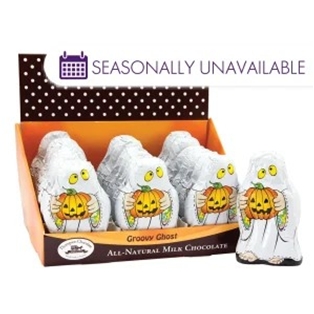 Thompson Milk Chocolate Foiled Groovy Ghost 1.75 OZ